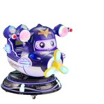 Kiddie Ride Manufacturer - OEM MP5 Cartoon Plane Rotating