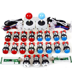 DIY Arcade Joystick Kit Factory - OEM USB Encoder Chrome Buttons