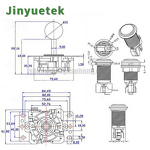 DIY Arcade Joystick Kit Factory - OEM USB Encoder Chrome Buttons