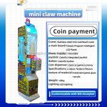Coin-Operated Mini Claw Machine Manufacturer - Wholesale Key Chain Doll