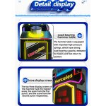Hercules Challenge Hammer Game Machine Factory - OEM Strength Test Vent Decompression