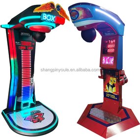 Coin Operated Boxing Arcade Machine Factory - OEM Punching Game Machine Sports