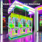 Large Commercial Claw Machine Factory - OEM Transparent Prize Hanging Machine