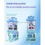 Mini Claw Machine Factory - OEM Lucky Clamp Plastic Coin-Operated Arcade