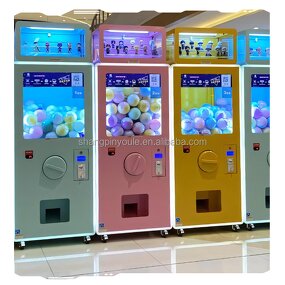 Coin Operated Capsule Toy Machine Factory - OEM Children Prize Vending Kids Egg