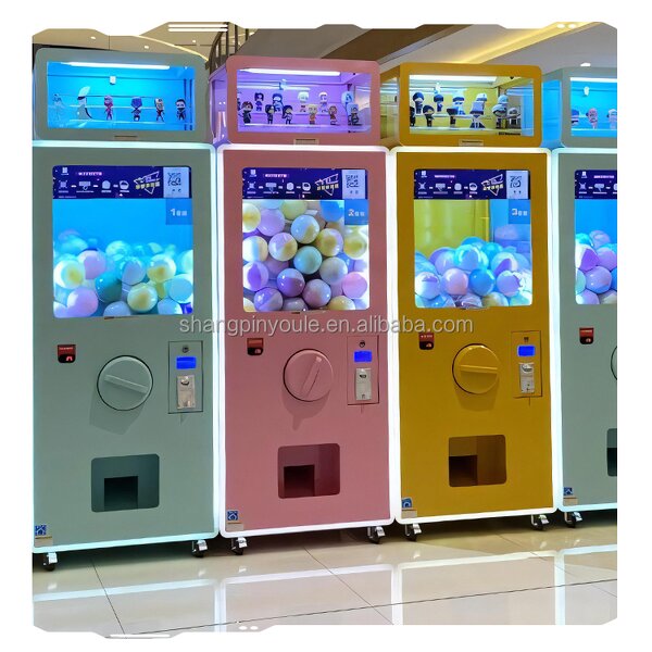 Coin Operated Capsule Toy Machine Factory - OEM Children Prize Vending Kids Egg