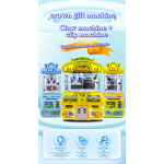 Colorful Mini Gacha Machine Factory - OEM for Shopping Mall Coin Operated