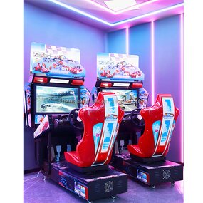 Indoor Motion Speed Sim Factory - OEM Racing Cars Simulator Coin Operated