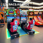 Indoor Motion Speed Sim Factory - OEM Racing Cars Simulator Coin Operated