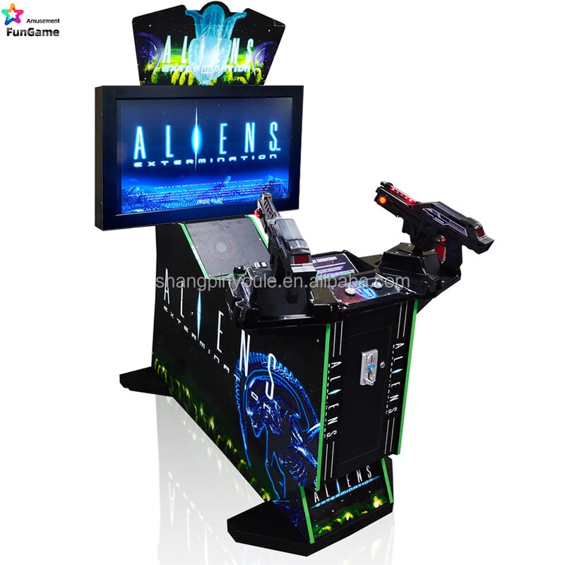 Shooting Arcade Game Machine Factory - OEM 42 Inch Adults Aliens Game