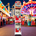 Mechanical Gumball Vending Machine Factory - OEM Gashapon Metal Plastic Capsules