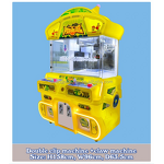 Small Plush Toy Gashapon Machine Factory - OEM Clip Claw Crane with Locker