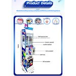 Mini Plush Toy Claw Crane Machine Manufacturer - Bulk Coin Operated Bill Acceptor