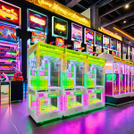 Large Commercial Claw Machine Factory - OEM Transparent Prize Hanging Machine