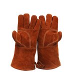 Heat Resistant Gloves Factory - OEM Cowhide Barbecue Insulation