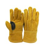 Heat Resistant Gloves Factory - OEM Cow Leather Anti-scalding