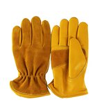 Barbecue Gloves Factory - OEM Cowhide Flame-retardant Insulated