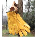 Gardening Gloves Factory - OEM Cowhide Wear Resistant Outdoor