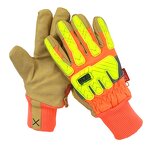 Leather Gloves Factory - OEM Anti-Cut Fireproof TPR Impact