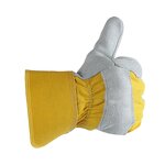 Driver Gloves Supplier - OEM Cow Leather Electric Welding