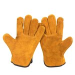 Work Gloves Factory - OEM Cow Leather for Outdoor Gardening