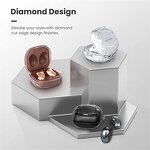 Samsung Galaxy Buds 2 Pro Case Factory - OEM Custom Diamond Design Transparent Case
