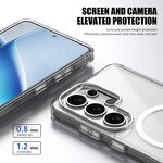 Samsung Galaxy S26 Ultra Phone Case Manufacturer - Wholesale Crystal-Clear Magnetic Case