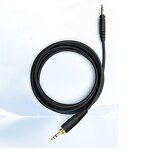 Gaming Headset Cable Factory - OEM 200cm Striped 6.3mm 3.5mm Audio Cable