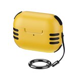 AirPods 4 Cat-Proof Earphone Case Factory - OEM Anti-Slip Stripes with Lanyard Loop