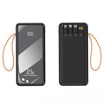 50000 Mah Power Bank Factory - OEM PD22.5W Fast Charging LED Display Mirror