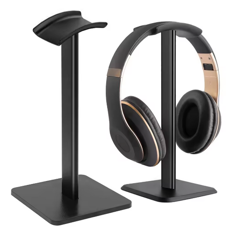 Black and White Earphone Holder Factory - OEM Detachable Desktop Display Rack