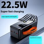 50000 Mah Power Bank Factory - OEM PD22.5W Fast Charging LED Display Mirror