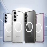 Samsung Galaxy S25+ Phone Case Factory - OEM Transparent Magnetic Shockproof