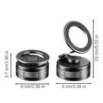 360 Rotation Magnetic Phone Holder Manufacturer - Bulk Foldable Vacuum Suction Car Mount