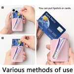Silicone Lip Gloss Holder Factory - OEM Magnetic Mount with Card Holder