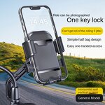 Motorcycle Phone Holder Stand Manufacturer - Wholesale Auto Lock Handlebar Clip Bracket