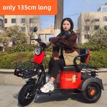 Electric Tricycle Factory - OEM 3 Wheel Disability with Pedals