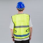 Reflective Vest Factory - Knitted Safety Vest For Construction