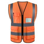 Reflective Vest Factory - Mesh Safety Vest Custom Printed
