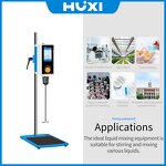 Overhead Stirrer Factory - OEM High Torque Touch Screen 40-200L