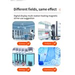 Magnetic Hotplate Stirrer Factory - OEM 4 Multi Position Digital