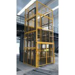 Wall Mounted Cargo Lift Factory - Commercial Guide-Rail Elevator