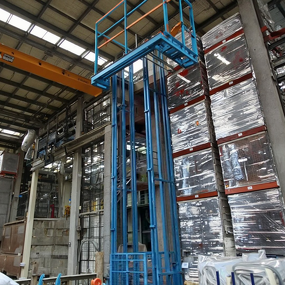 Wall Mounted Cargo Lift Factory - Commercial Guide-Rail Elevator