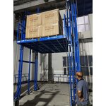 Guide Rail Cargo Lift