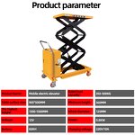 Electric Scissor Lift Manufacturer - 220V/380V Simple Steel