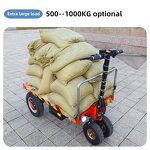 Electric Handcart Manufacturer - 400kg Foldable Steel Platform