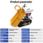 Tracked Vehicle Factory - Remote Controlled Flatbed Dump Truck