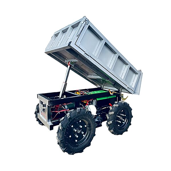 Remote Control Trolley Factory - 1000kg 4WD Farm Transport