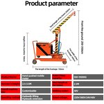 Electric Crane Factory - 2 Ton Automatic Rotating Mobile