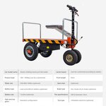 Electric Handcart Manufacturer - 400kg Foldable Steel Platform